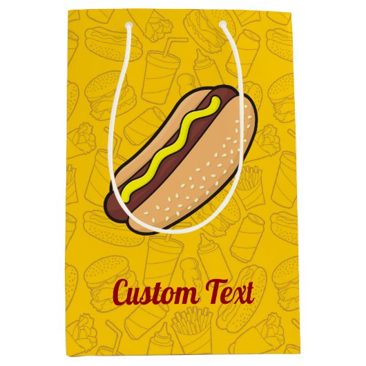 Sac cadeau Hotdog Medium (Devant)