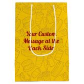 Sac cadeau Hotdog Medium (Dos)