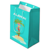 Sac cadeau Hula Palm (Dos Angle)