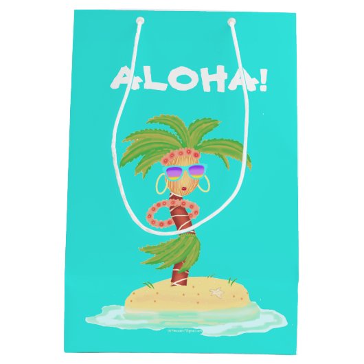 Sac cadeau Hula Palm (Dos)