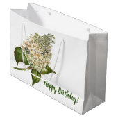 Sac cadeau Hydrangea (Devant Angle)