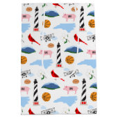 Sac cadeau Icônes de Caroline du Nord (Dos)