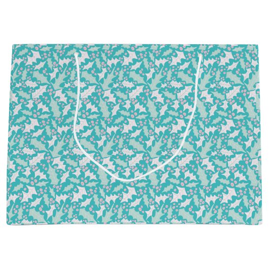 Sac cadeau Icy Holly (Devant)