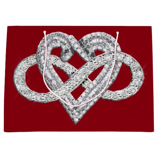 Sac cadeau infinity Heart (Devant)