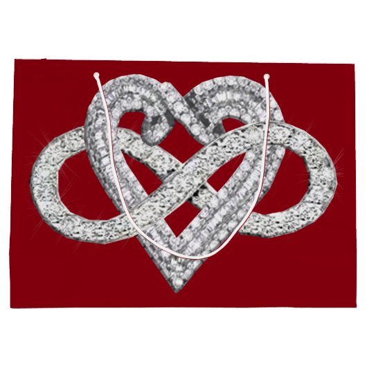 Sac cadeau infinity Heart (Dos)
