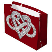 Sac cadeau infinity Heart (Dos Angle)