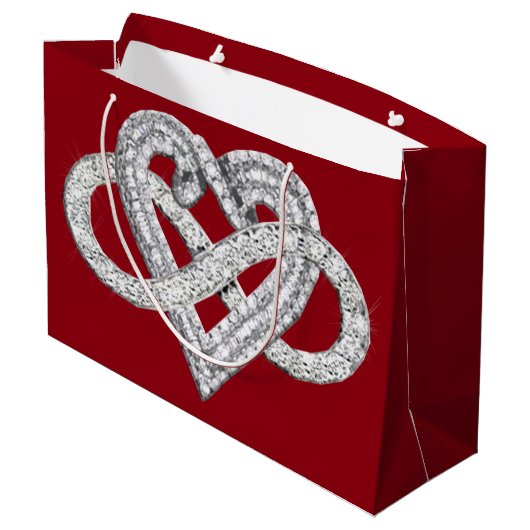 Sac cadeau infinity Heart (Dos Angle)