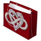 Sac cadeau infinity Heart (Devant Angle)
