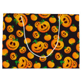 Sac cadeau Jack-O-Lantern éffrayant pour Halloween (Dos)