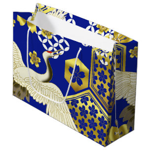 Sac cadeau japonais en tissu Kimono