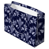 SAC CADEAU JAPONAIS FLORAL MODÈLE PERSONNALISÉ (Dos Angle)