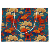 sac cadeau japonais Kimono motif (Devant)