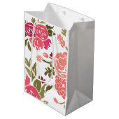 Sac cadeau Jardin Rose moderne (Devant Angle)