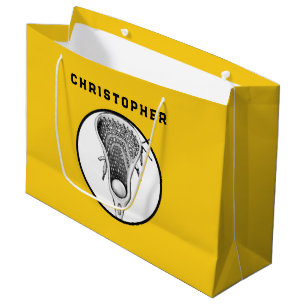 Sac cadeau Jaune Lacrosse Sports