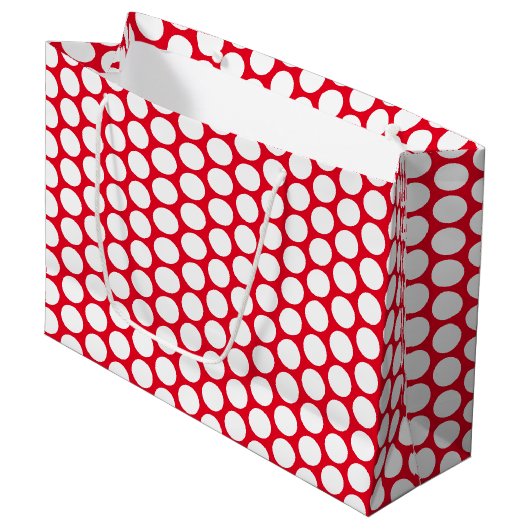 Sac cadeau jolis pois (Devant Angle)