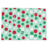 Sac cadeau Jolly Dots Festive (Dos)