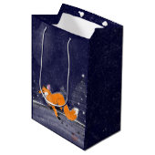 Sac cadeau Jolly Running Fox (Devant Angle)