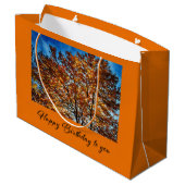 Sac cadeau joyeux anniversaire (Dos Angle)