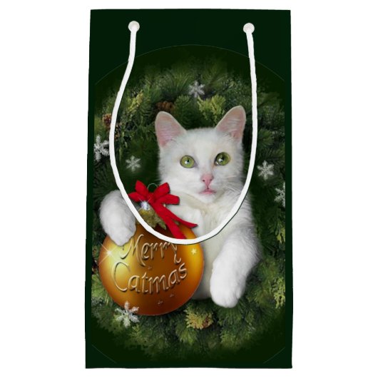 Sac cadeau Joyeux Catmas (Devant)