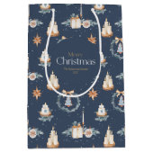 Sac cadeau Joyeux Noël personnalisé (Devant)