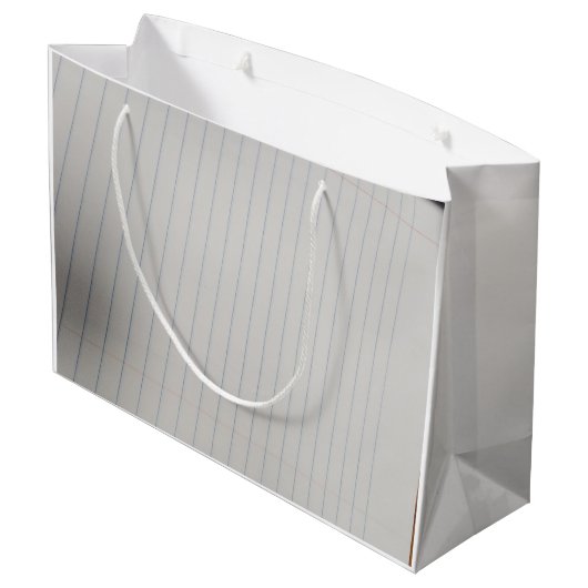 Sac cadeau - Juste parce que vous êtes vous (Plain (Dos Angle)