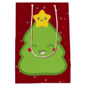 Sac cadeau Kawaii Christmas Tree et Star (Dos)