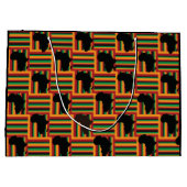 Sac cadeau Kente (Dos)