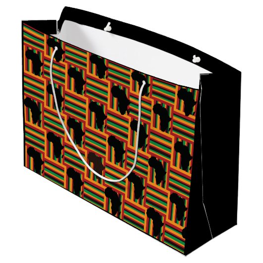 Sac cadeau Kente (Dos Angle)