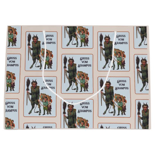 Sac cadeau Krampus (Devant)