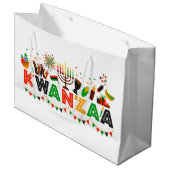 Sac cadeau Kwanzaa (Devant Angle)
