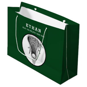 Sac cadeau Lacrosse Green Large