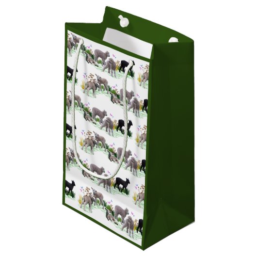 Sac cadeau Lamb Meadow (Devant Angle)