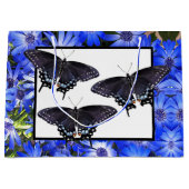 Sac cadeau Lg 3 Black Swallowtails (Devant)