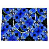 Sac cadeau Lg Blue Iris (Devant)