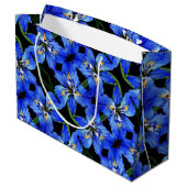 Sac cadeau Lg Blue Iris (Dos Angle)