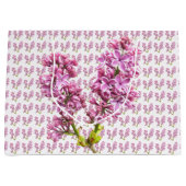 Sac cadeau (LG) - Fleurs Lilac (Devant)