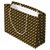 Sac cadeau (Lg) - Golden Chain Mail (Dos Angle)