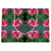 Sac Cadeau Lg Lotus Rose (Devant)
