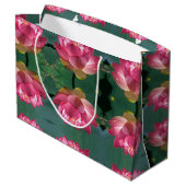 Sac Cadeau Lg Lotus Rose (Dos Angle)