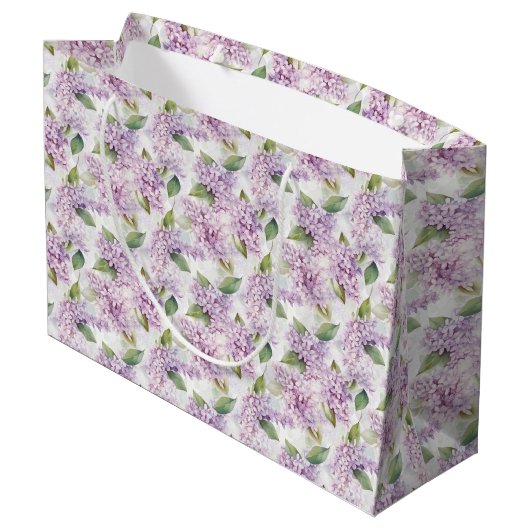Sac cadeau Lilacs (Dos Angle)