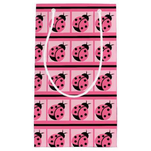 Sac cadeau "Little Lady Bug" (banded) (Devant)