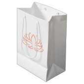 Sac cadeau Lotus Flower : Sac cadeau Zen (Devant Angle)