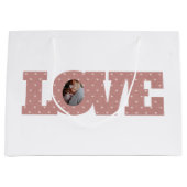 Sac cadeau Love Photo (Devant)