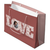 Sac cadeau Love Photo (Devant Angle)