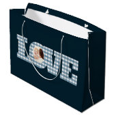 Sac cadeau Love Photo (Dos Angle)