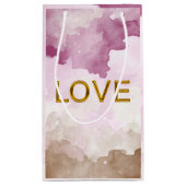 Sac cadeau 'LOVE' (taille petite) (Dos)