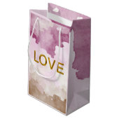 Sac cadeau 'LOVE' (taille petite) (Dos Angle)