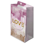 Sac cadeau 'LOVE' (taille petite) (Devant Angle)