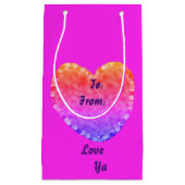Sac cadeau Love Ya (Devant)
