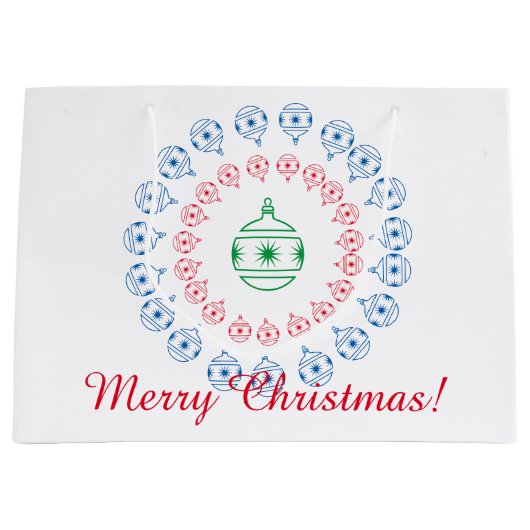 Sac Cadeau (Lrg) - Décorations de Noël (Devant)